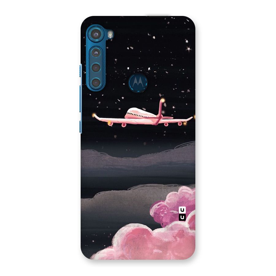 Fly Pink Back Case for Motorola One Fusion Plus