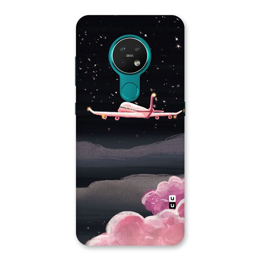 Fly Pink Back Case for Nokia 7.2