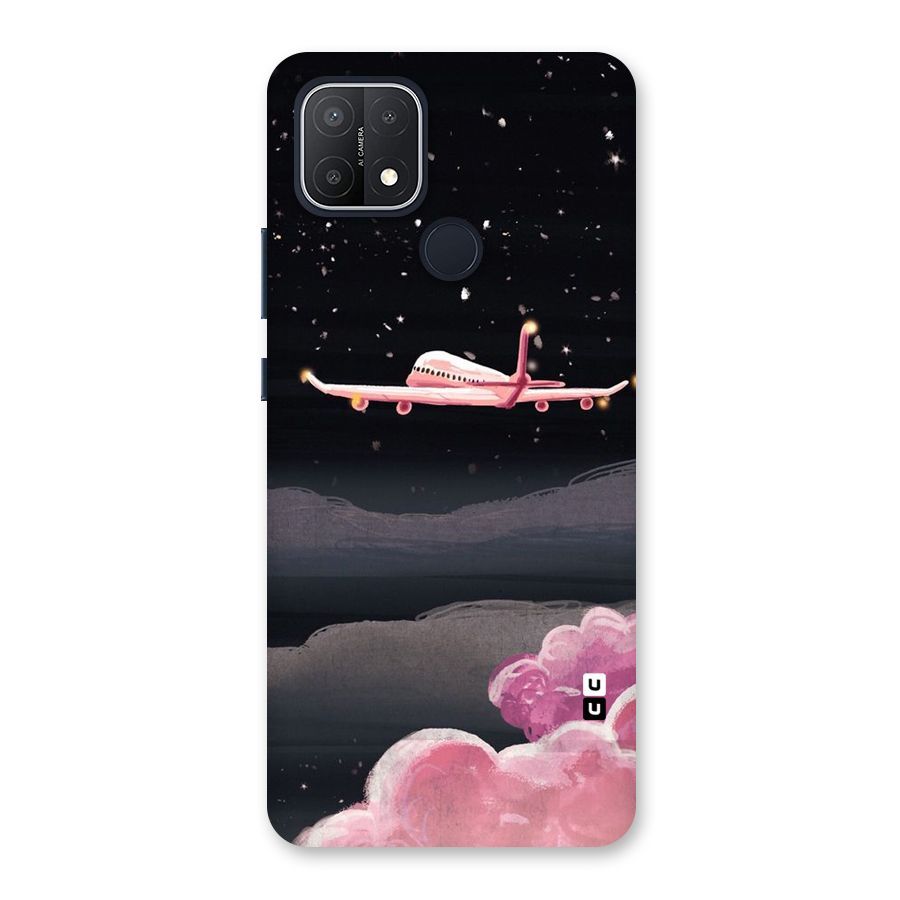 Fly Pink Back Case for Oppo A15s