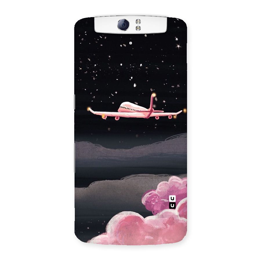 Fly Pink Back Case for Oppo N1