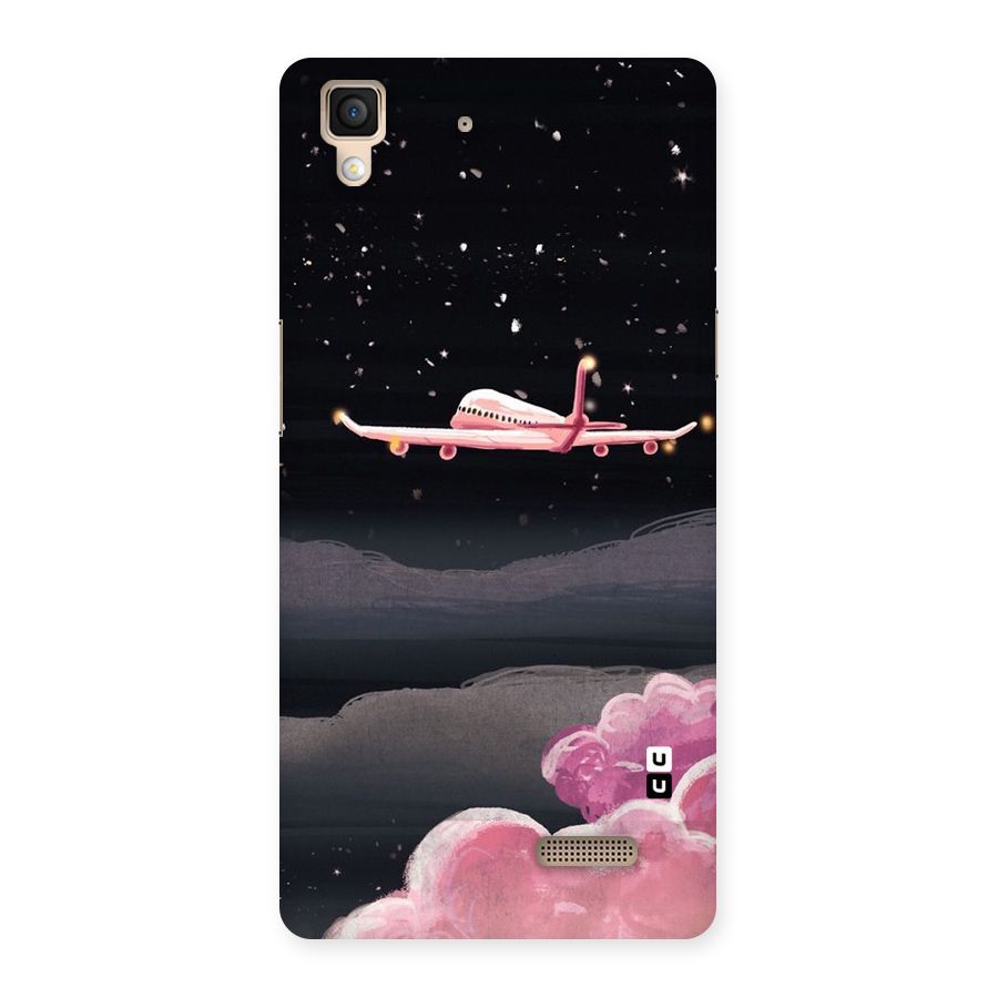 Fly Pink Back Case for Oppo R7