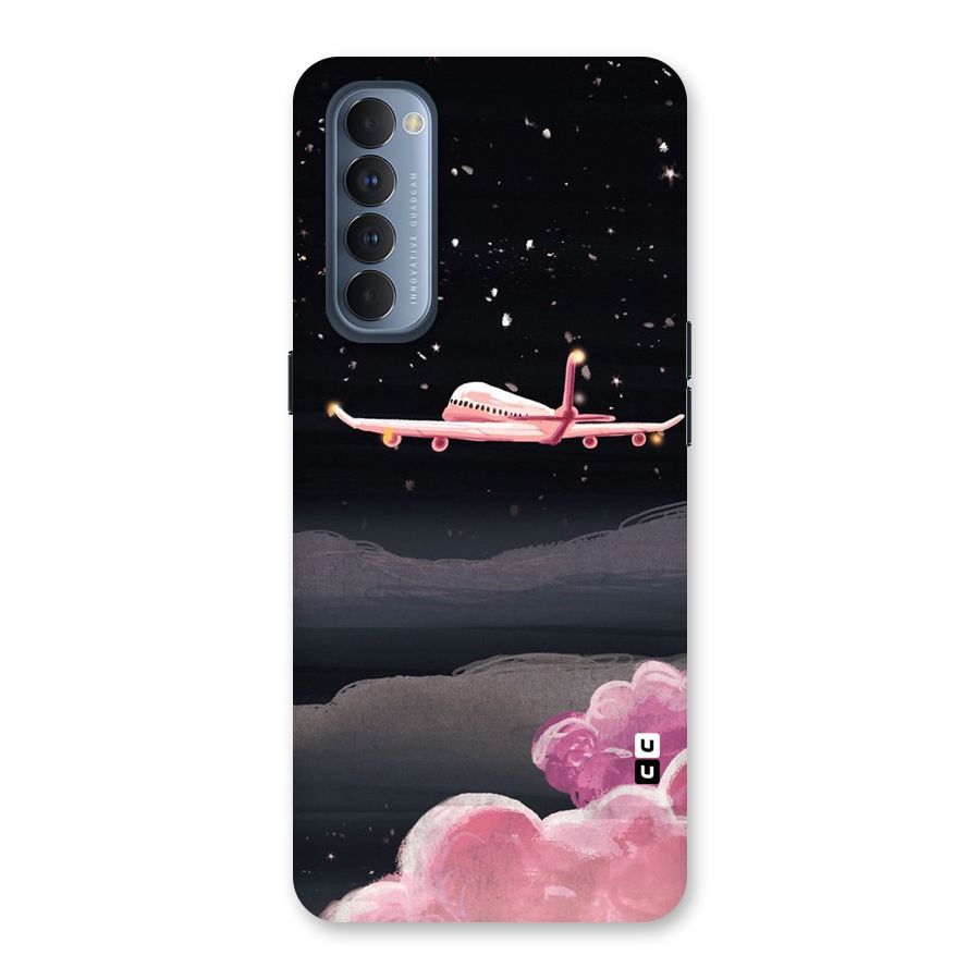 Fly Pink Back Case for Reno4 Pro