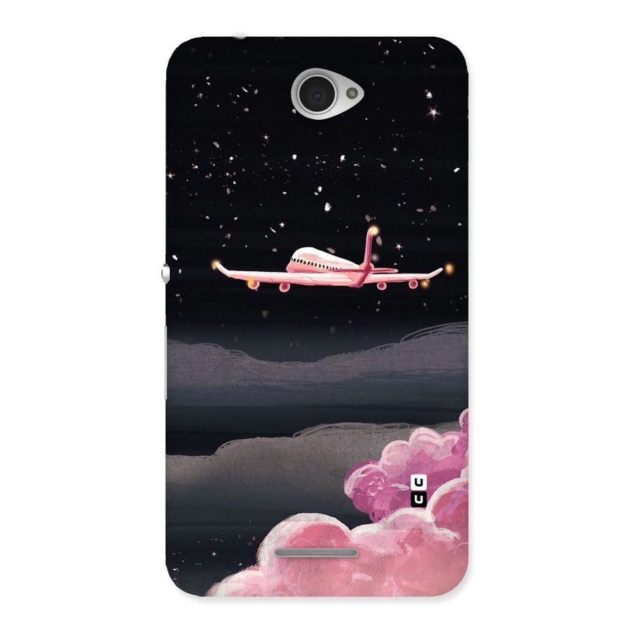 Fly Pink Back Case for Sony Xperia E4