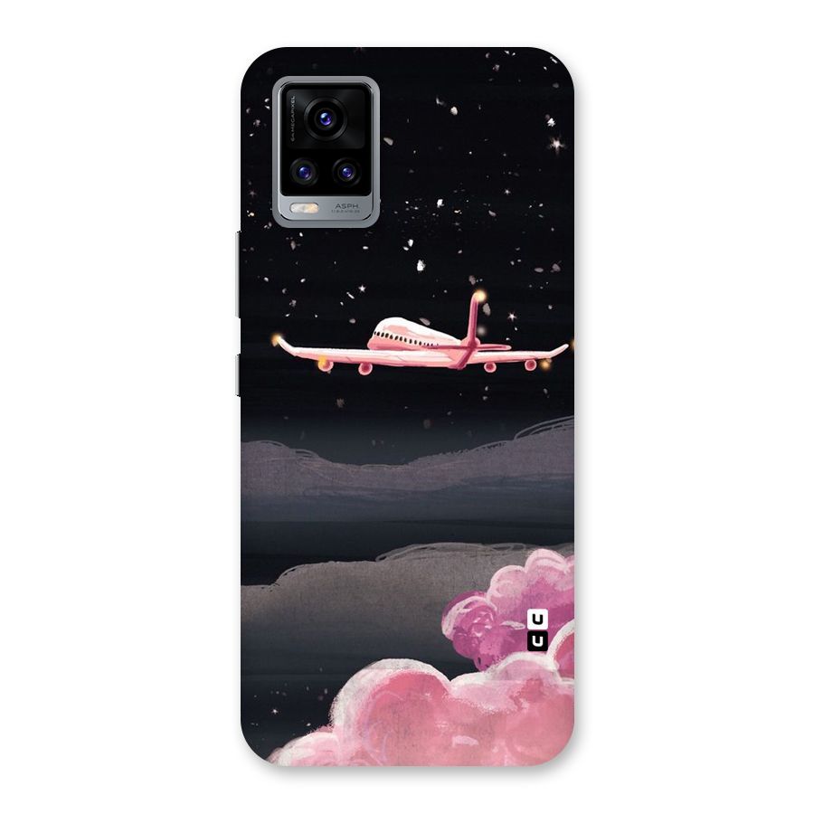 Fly Pink Back Case for Vivo V20