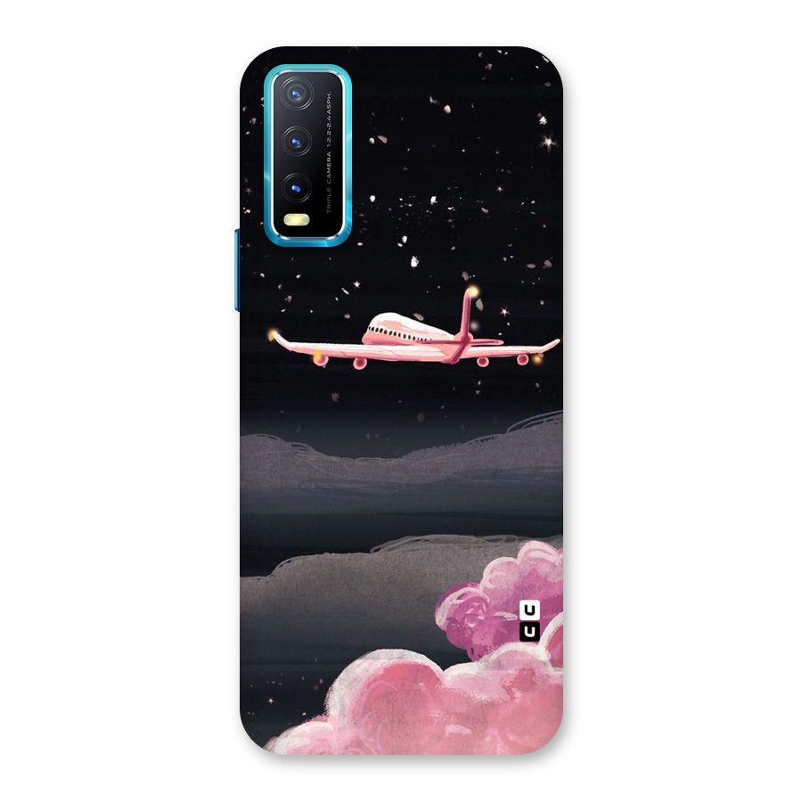 Fly Pink Back Case for Vivo Y20A