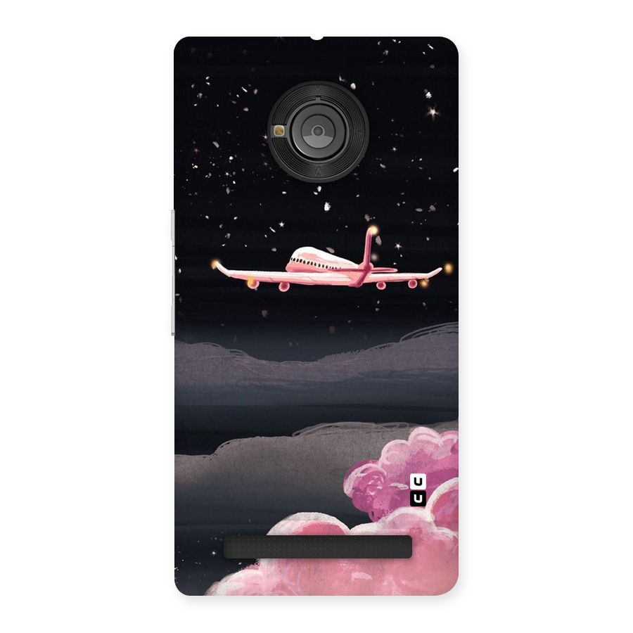 Fly Pink Back Case for Yu Yunique