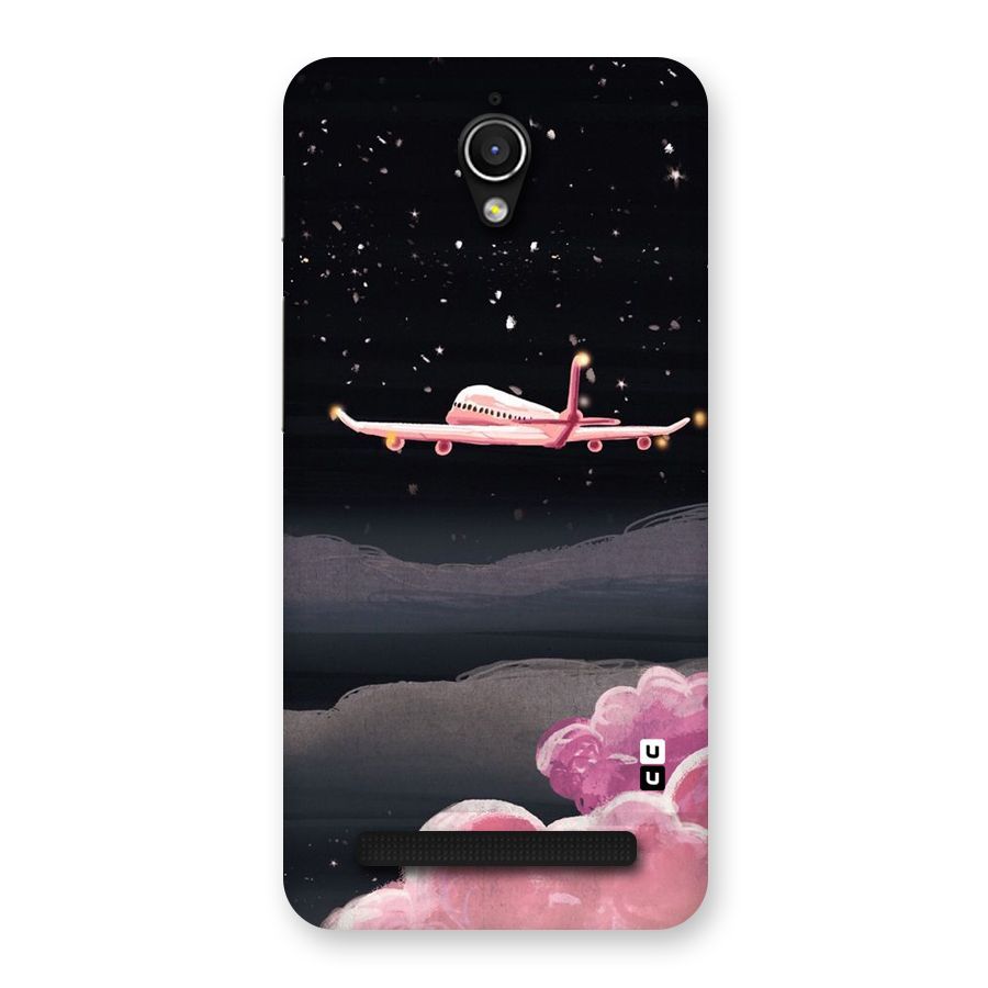 Fly Pink Back Case for Zenfone Go