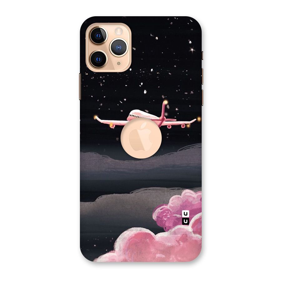 Fly Pink Back Case for iPhone 11 Pro Max Logo Cut