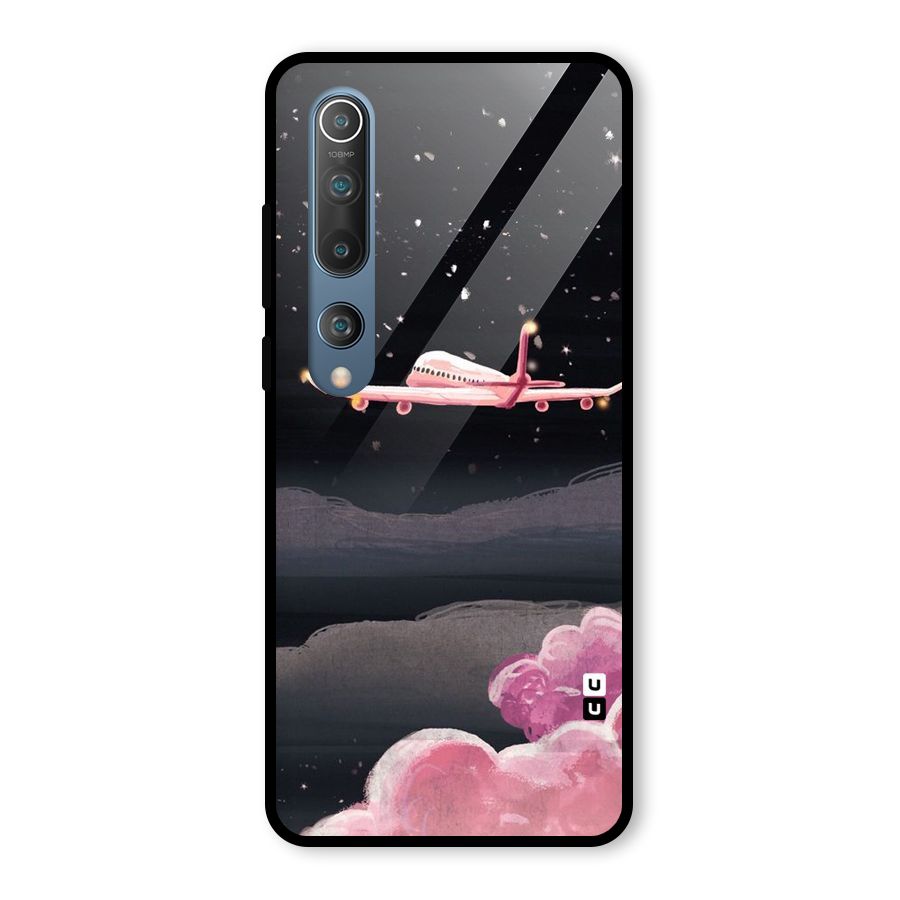 Fly Pink Glass Back Case for Mi 10