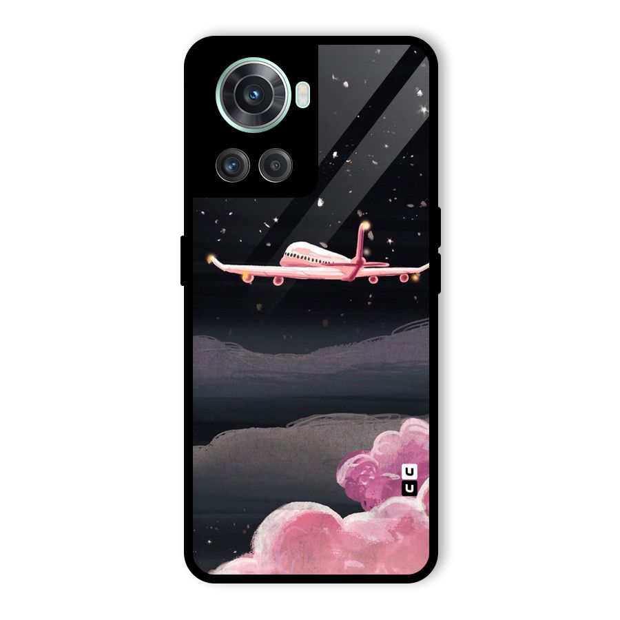 Fly Pink Glass Back Case for OnePlus 10R
