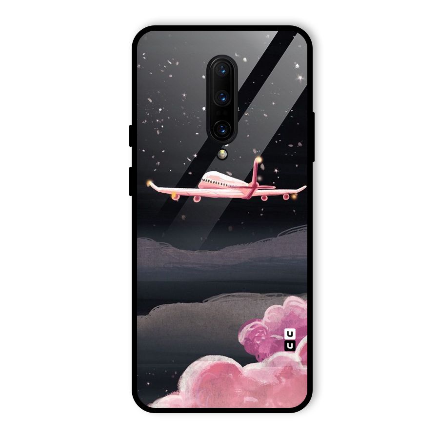 Fly Pink Glass Back Case for OnePlus 7 Pro