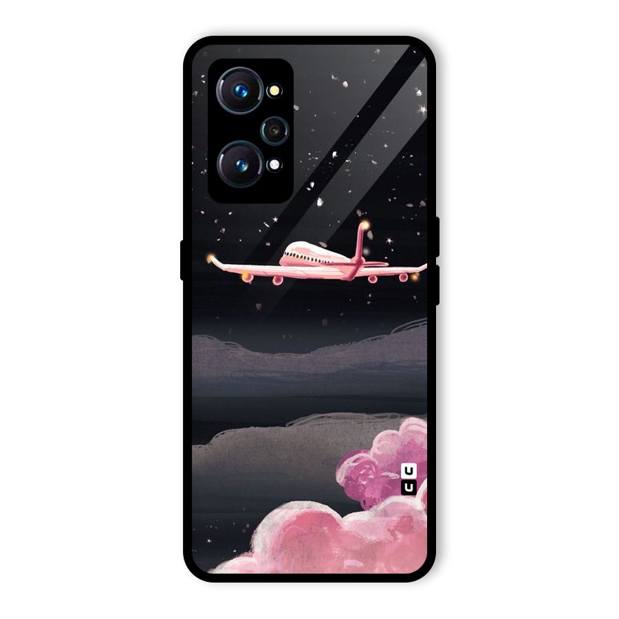 Fly Pink Glass Back Case for Realme GT 2