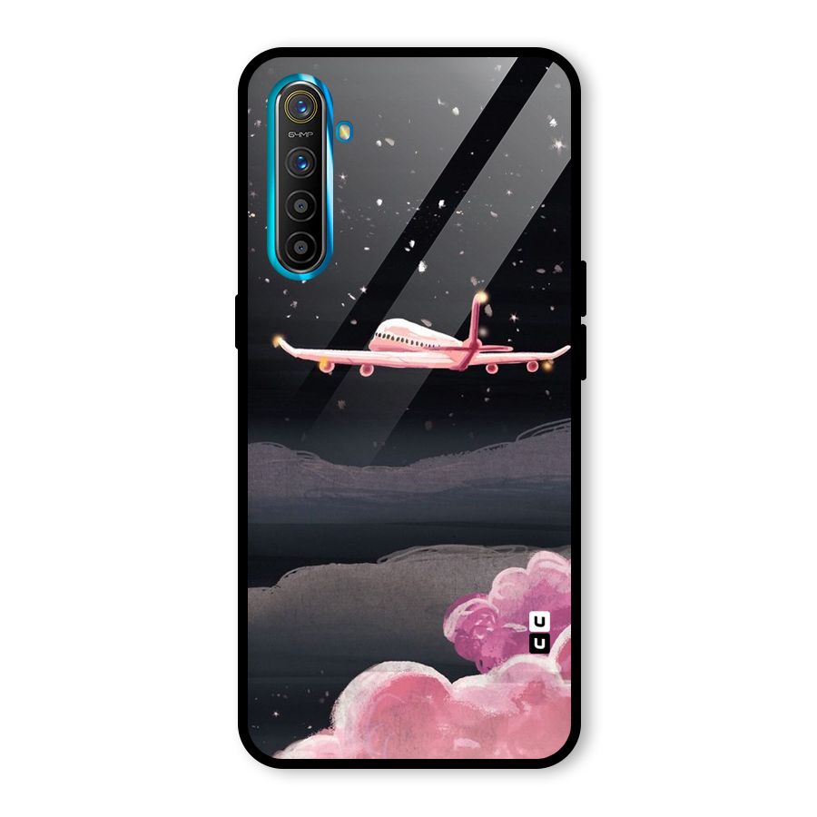 Fly Pink Glass Back Case for Realme X2