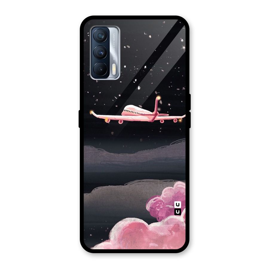 Fly Pink Glass Back Case for Realme X7