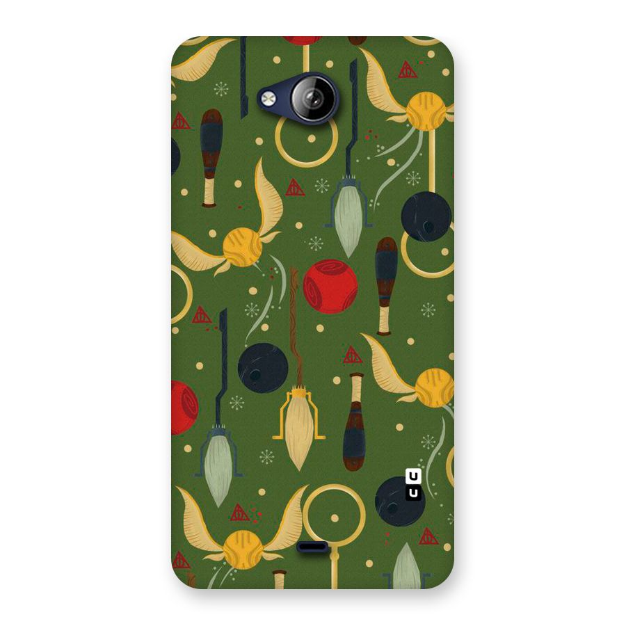 Flying Ball Pattern Back Case for Canvas Play Q355