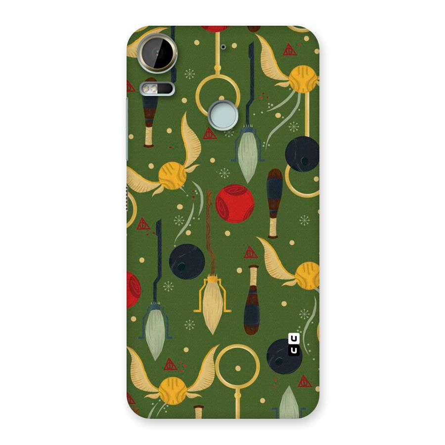 Flying Ball Pattern Back Case for Desire 10 Pro