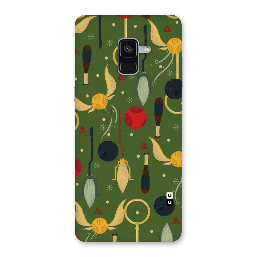 Flying Ball Pattern Back Case for Galaxy A8 Plus