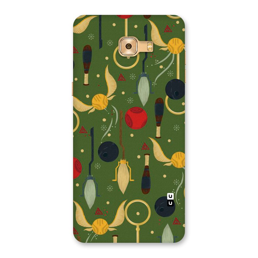 Flying Ball Pattern Back Case for Galaxy C9 Pro