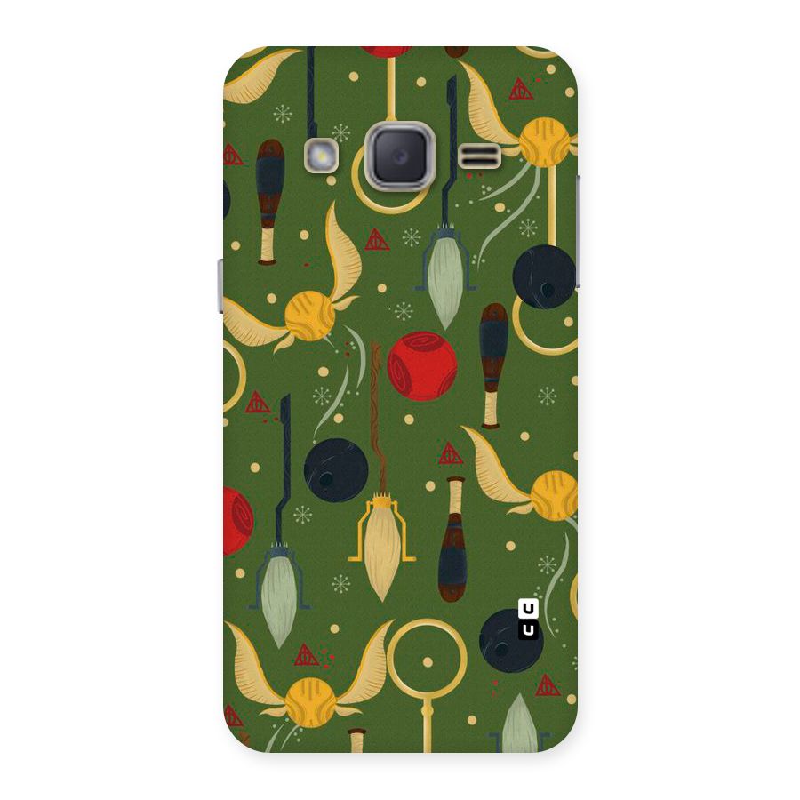 Flying Ball Pattern Back Case for Galaxy J2