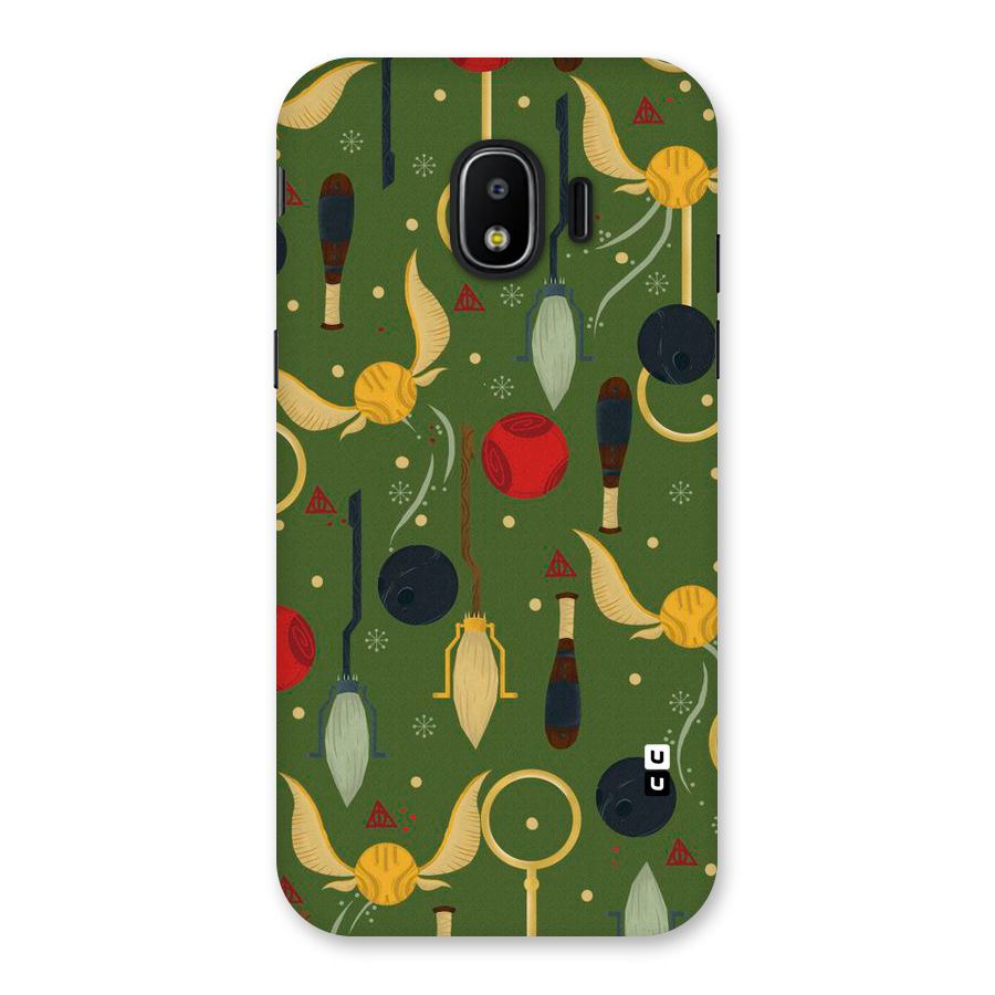 Flying Ball Pattern Back Case for Galaxy J2 Pro 2018