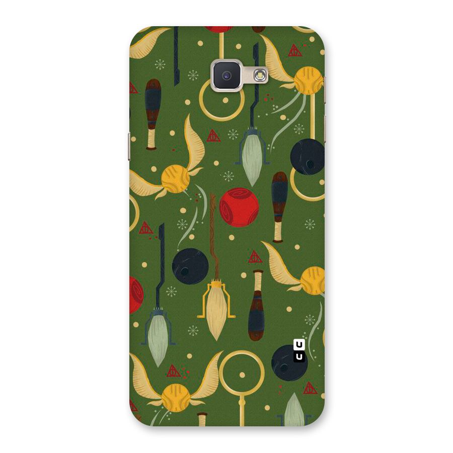 Flying Ball Pattern Back Case for Galaxy J5 Prime