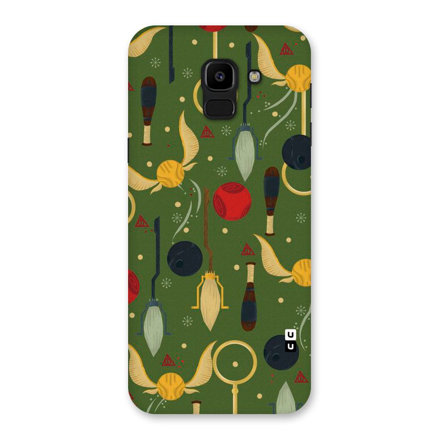 Flying Ball Pattern Back Case for Galaxy J6