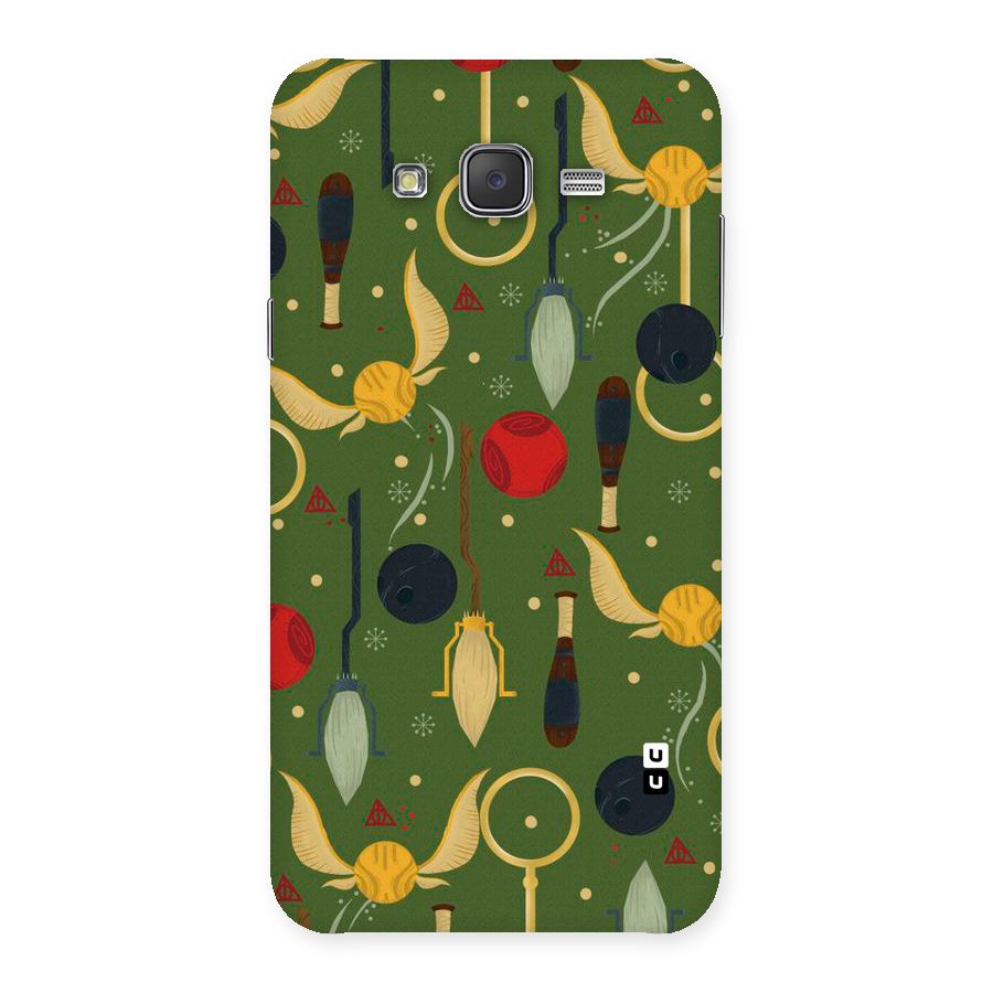 Flying Ball Pattern Back Case for Galaxy J7