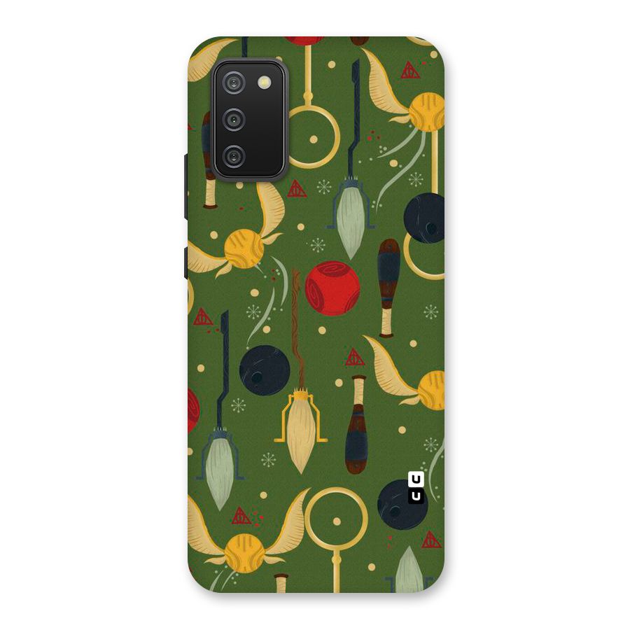 Flying Ball Pattern Back Case for Galaxy M02s