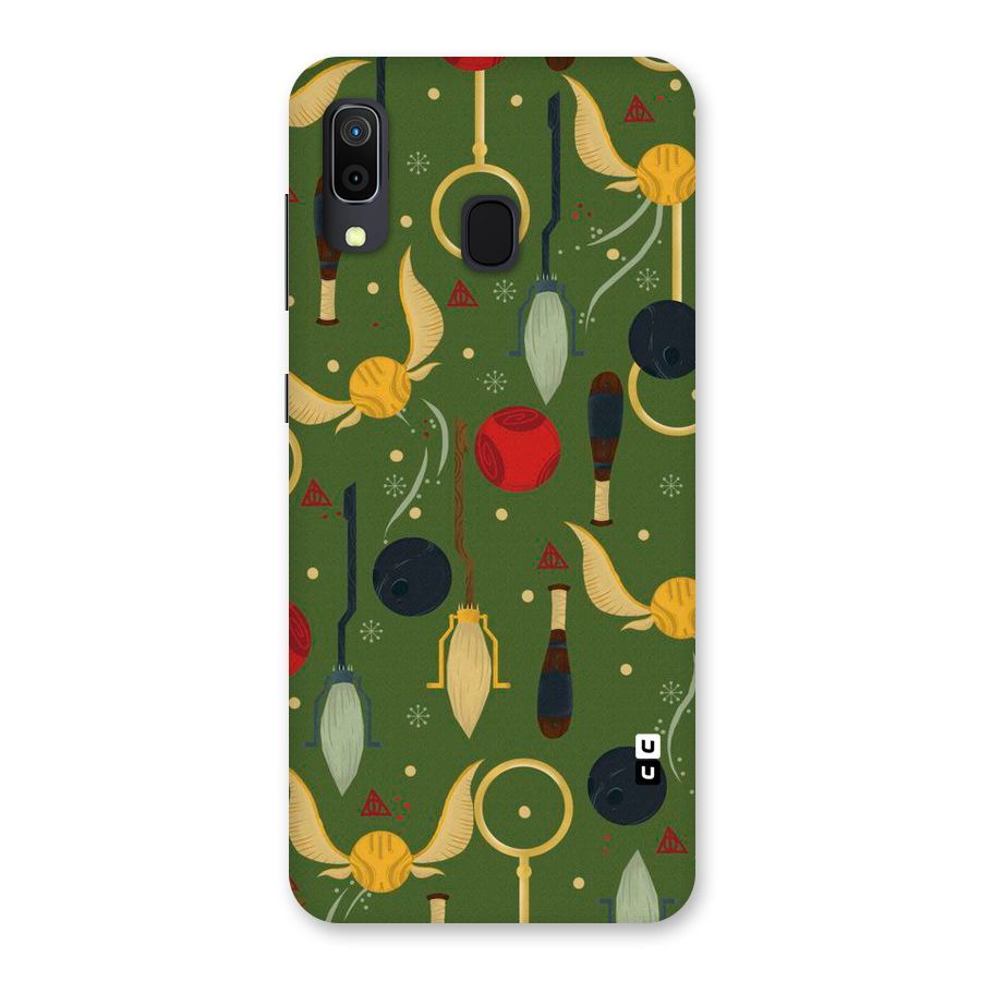 Flying Ball Pattern Back Case for Galaxy M10s