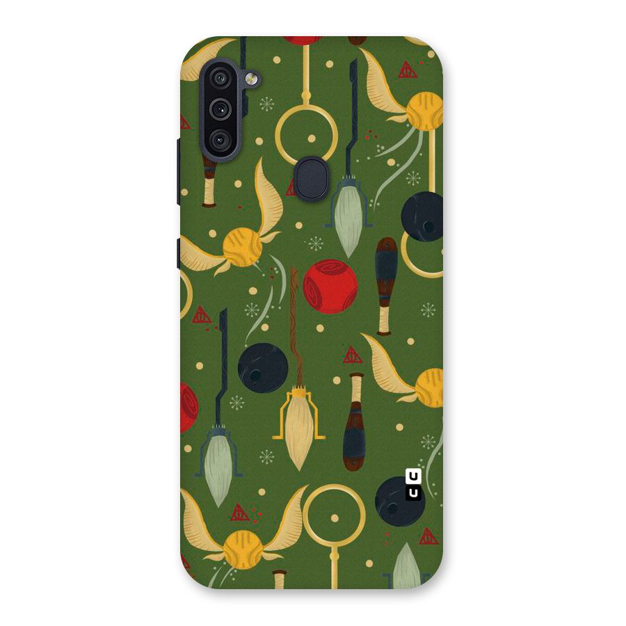 Flying Ball Pattern Back Case for Galaxy M11