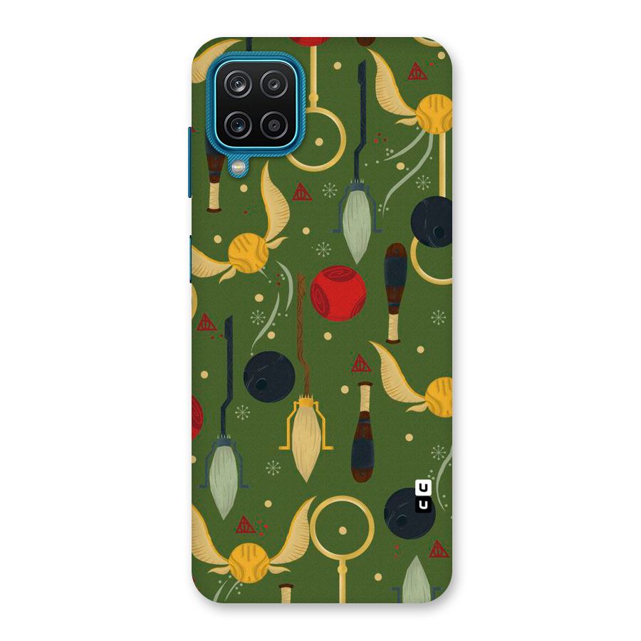 Flying Ball Pattern Back Case for Galaxy M12