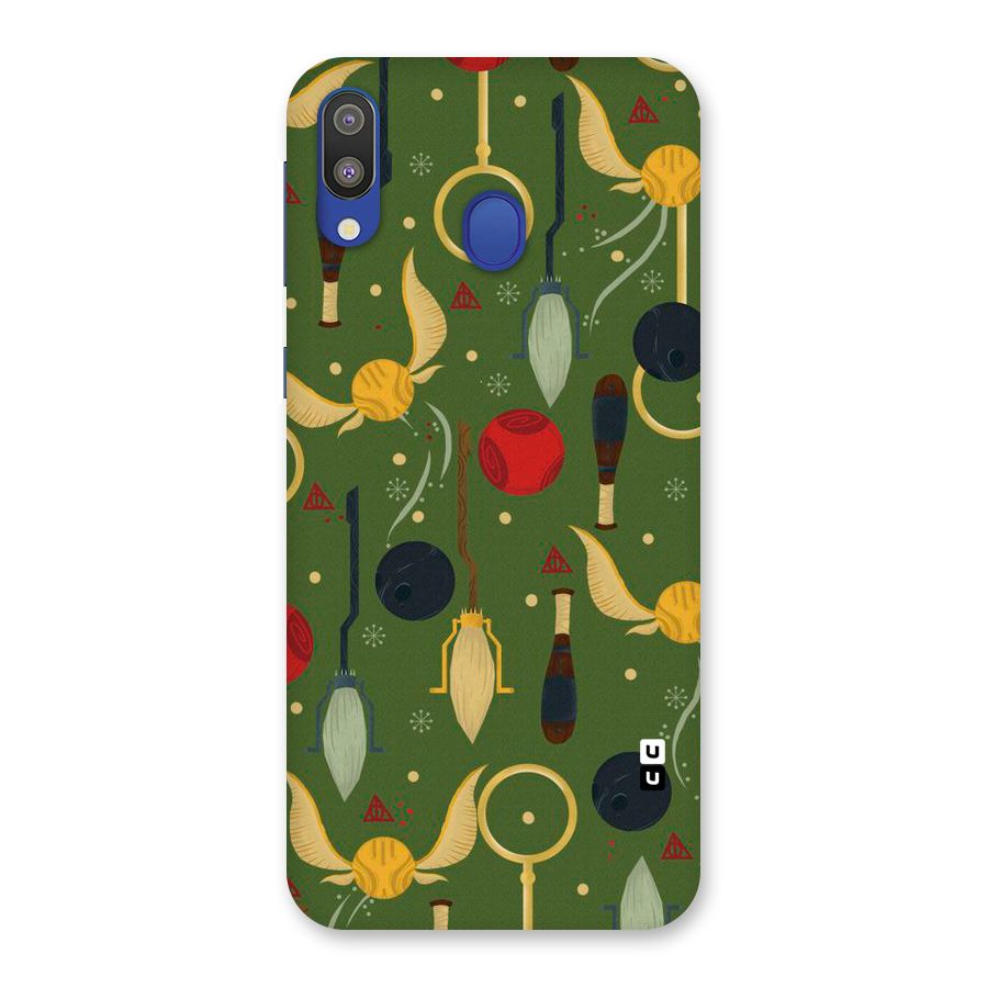 Flying Ball Pattern Back Case for Galaxy M20