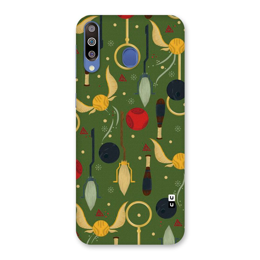 Flying Ball Pattern Back Case for Galaxy M30