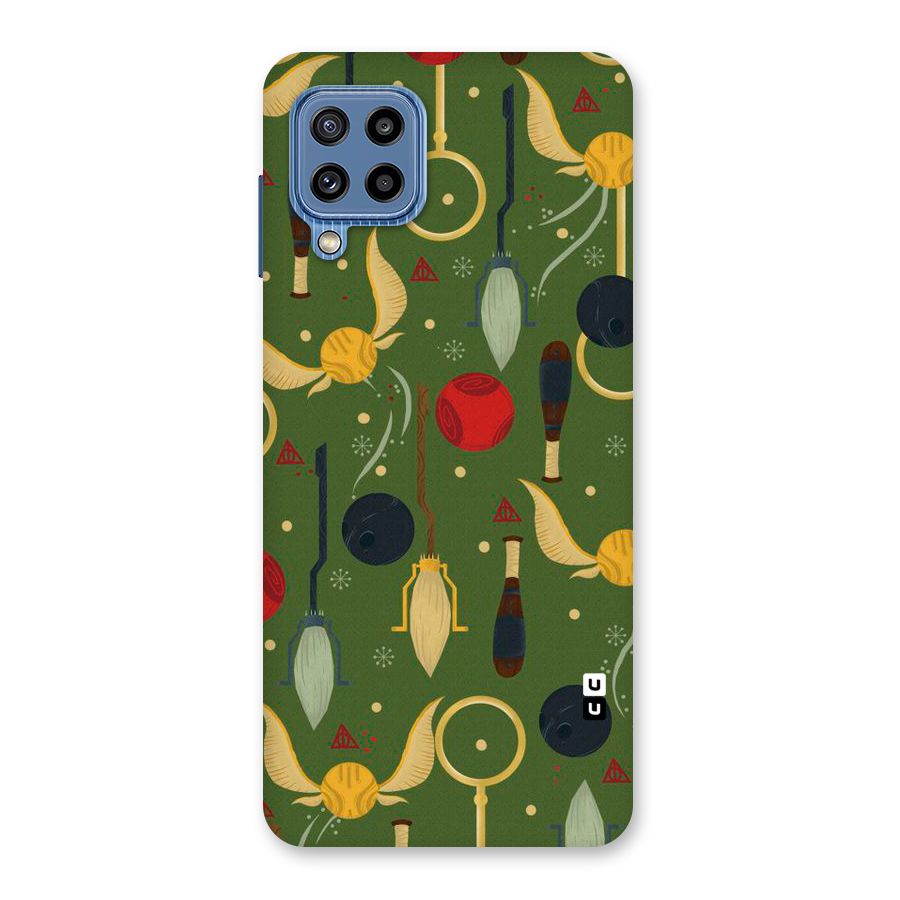 Flying Ball Pattern Back Case for Galaxy M32