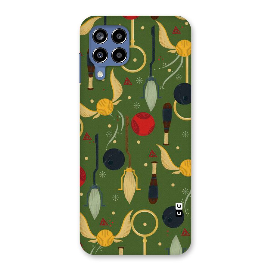 Flying Ball Pattern Back Case for Galaxy M53 5G