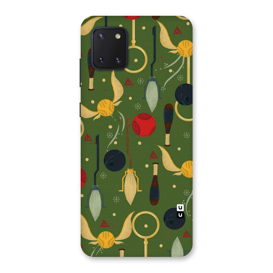 Flying Ball Pattern Back Case for Galaxy Note 10 Lite