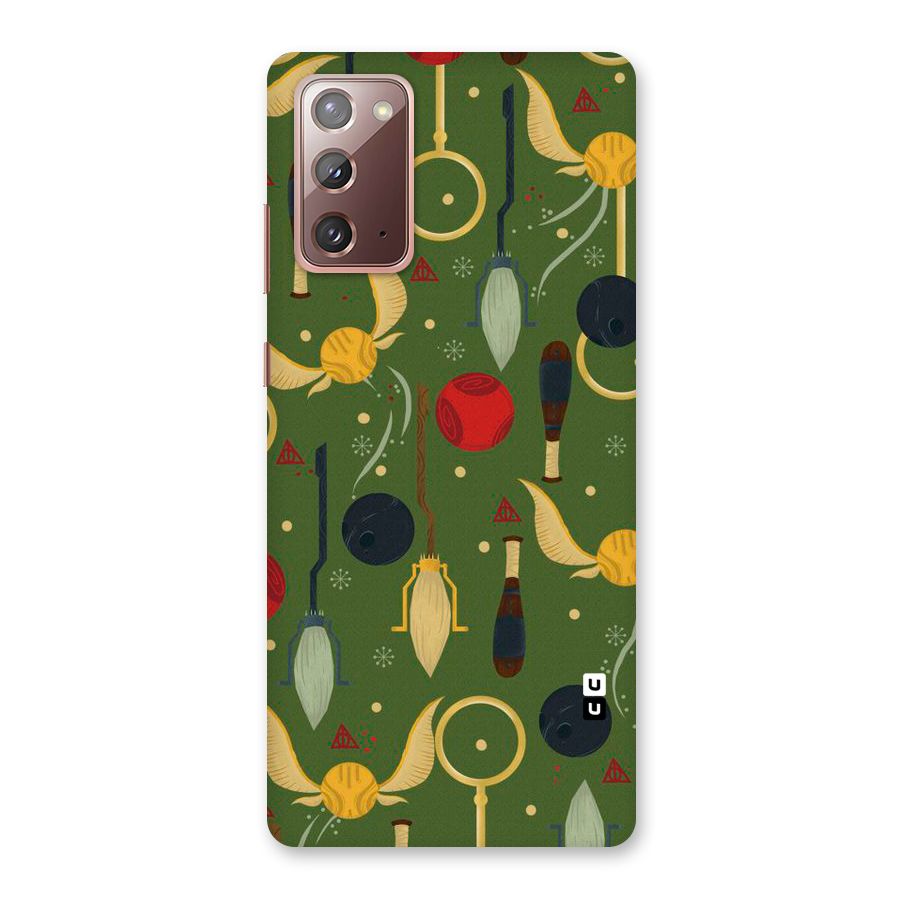 Flying Ball Pattern Back Case for Galaxy Note 20