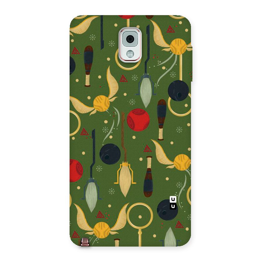 Flying Ball Pattern Back Case for Galaxy Note 3