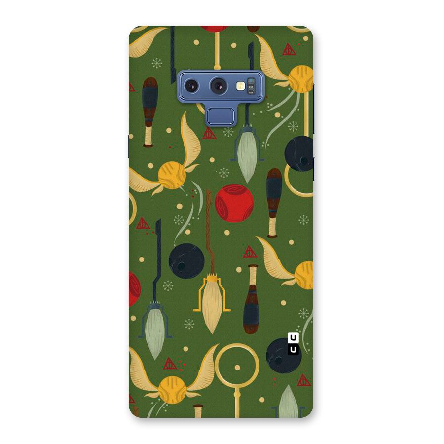 Flying Ball Pattern Back Case for Galaxy Note 9
