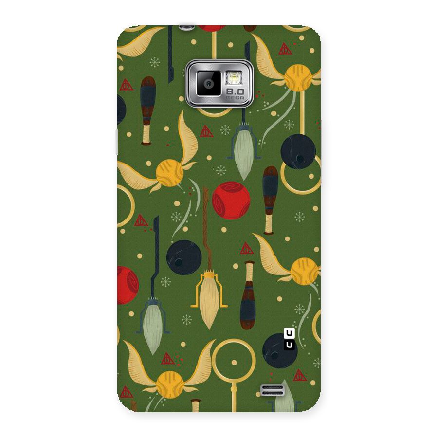 Flying Ball Pattern Back Case for Galaxy S2