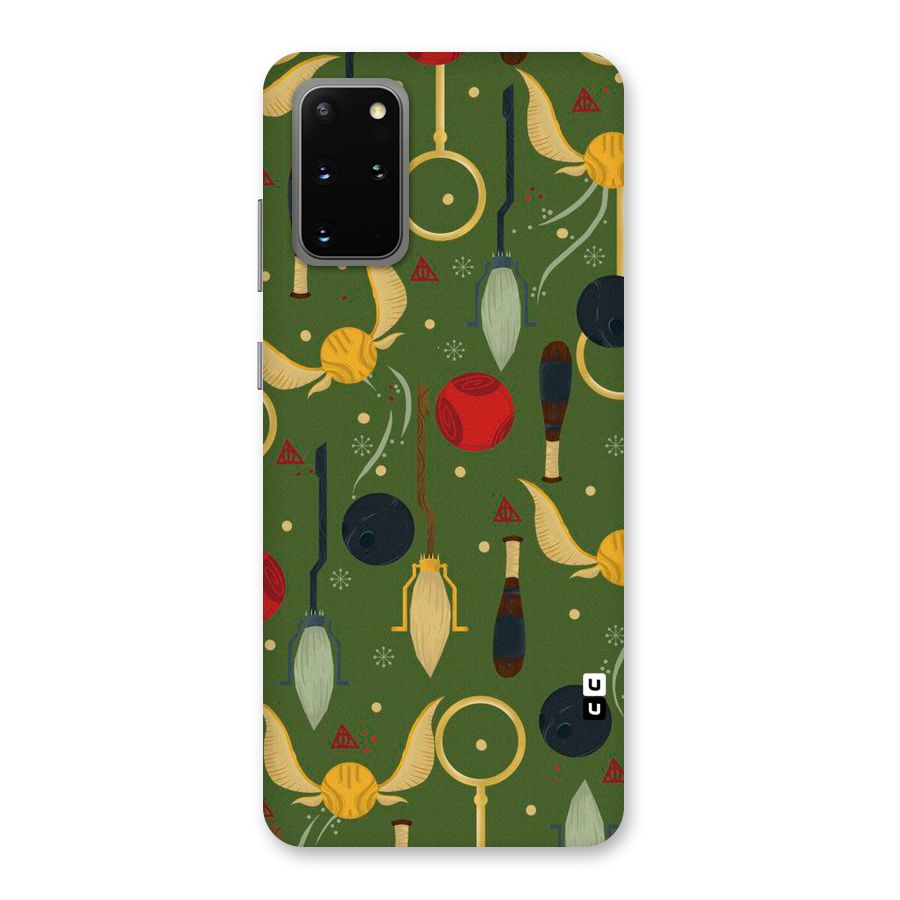 Flying Ball Pattern Back Case for Galaxy S20 Plus