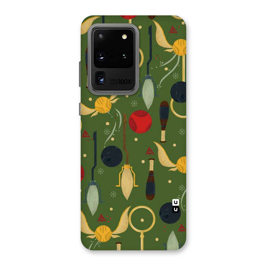 Flying Ball Pattern Back Case for Galaxy S20 Ultra