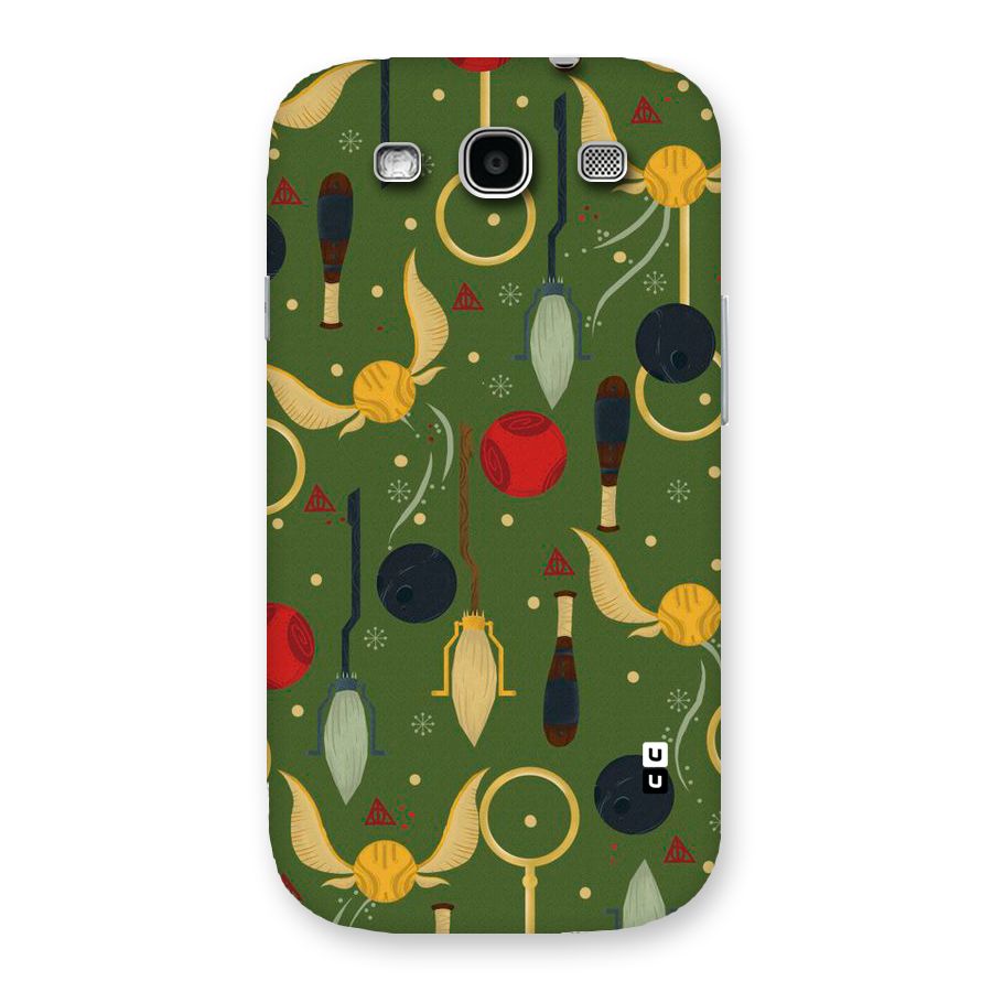 Flying Ball Pattern Back Case for Galaxy S3