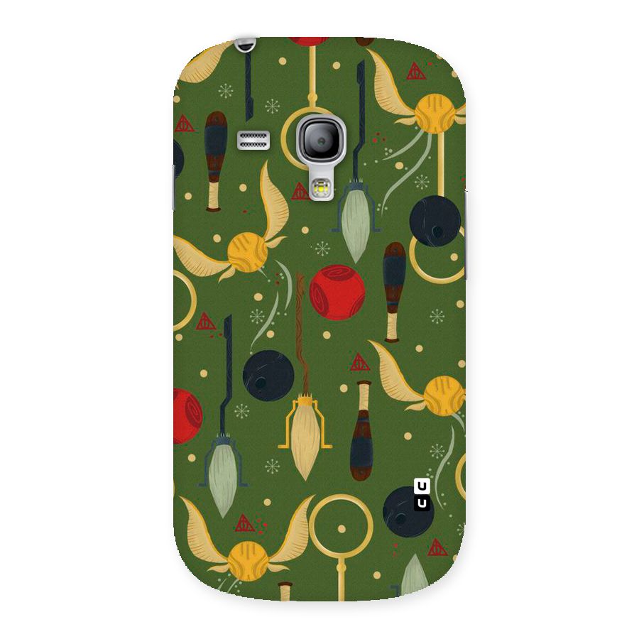 Flying Ball Pattern Back Case for Galaxy S3 Mini