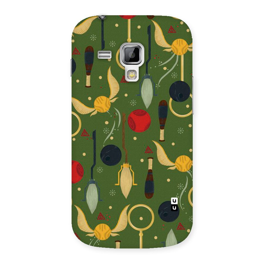 Flying Ball Pattern Back Case for Galaxy S Duos