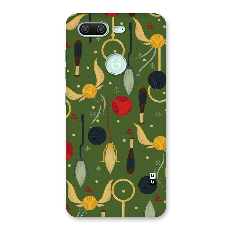 Flying Ball Pattern Back Case for Gionee S10