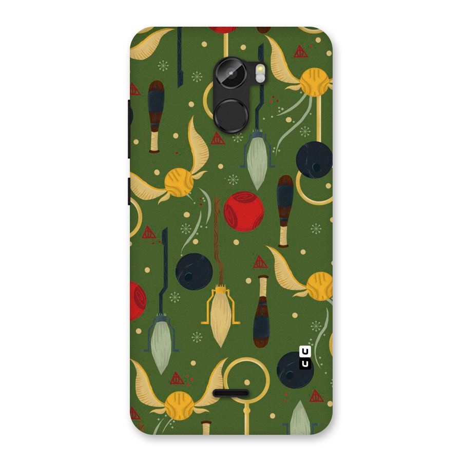Flying Ball Pattern Back Case for Gionee X1
