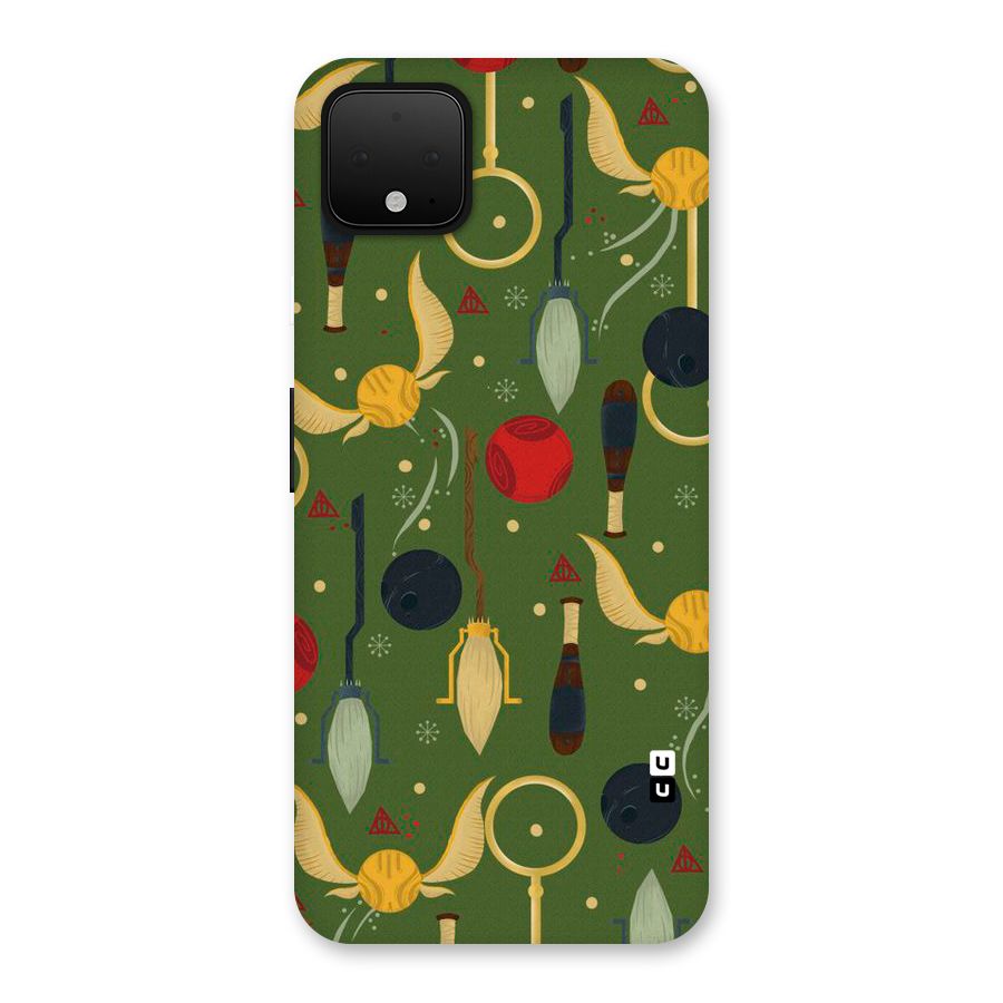 Flying Ball Pattern Back Case for Google Pixel 4 XL
