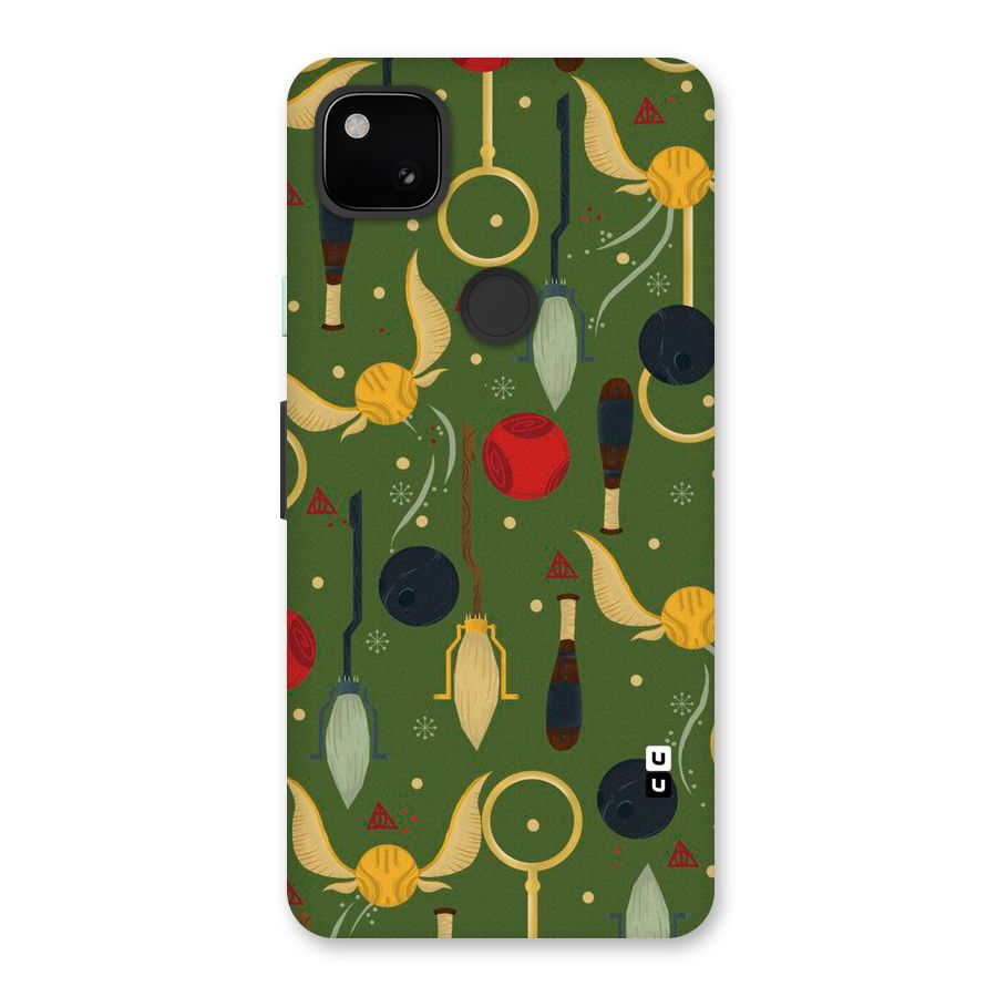 Flying Ball Pattern Back Case for Google Pixel 4a