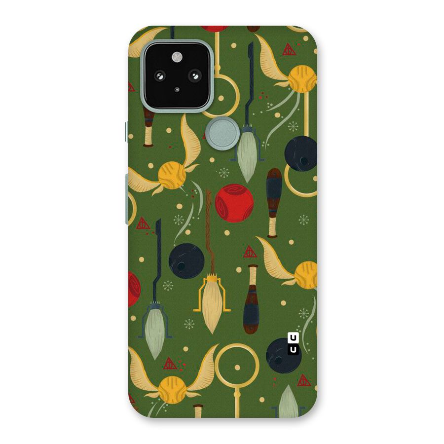 Flying Ball Pattern Back Case for Google Pixel 5